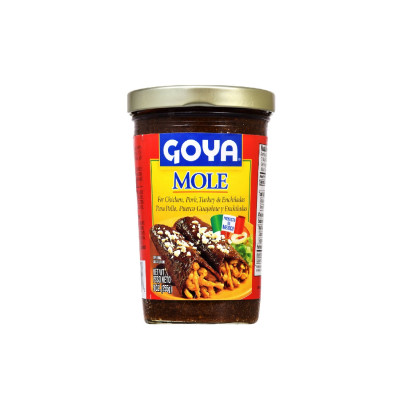 Goya Mole Rojo Glass