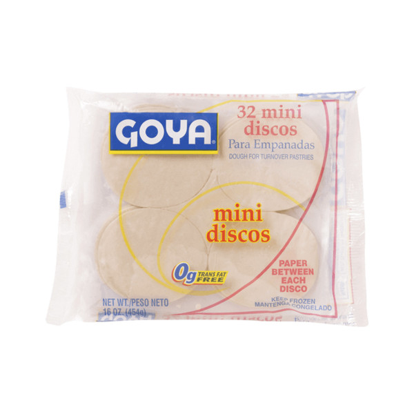 Goya Mini White Disc - Empanadas