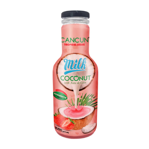 Cancun Milk Coconut Fresa