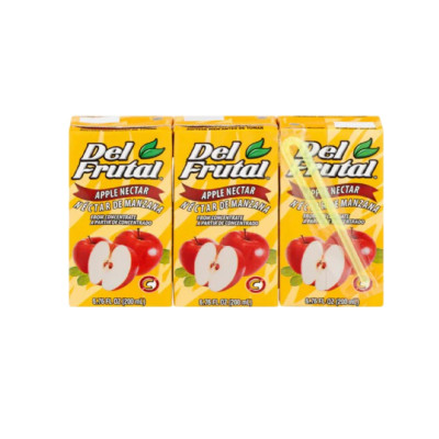 Del Frutal Tetra 3Pk Apple